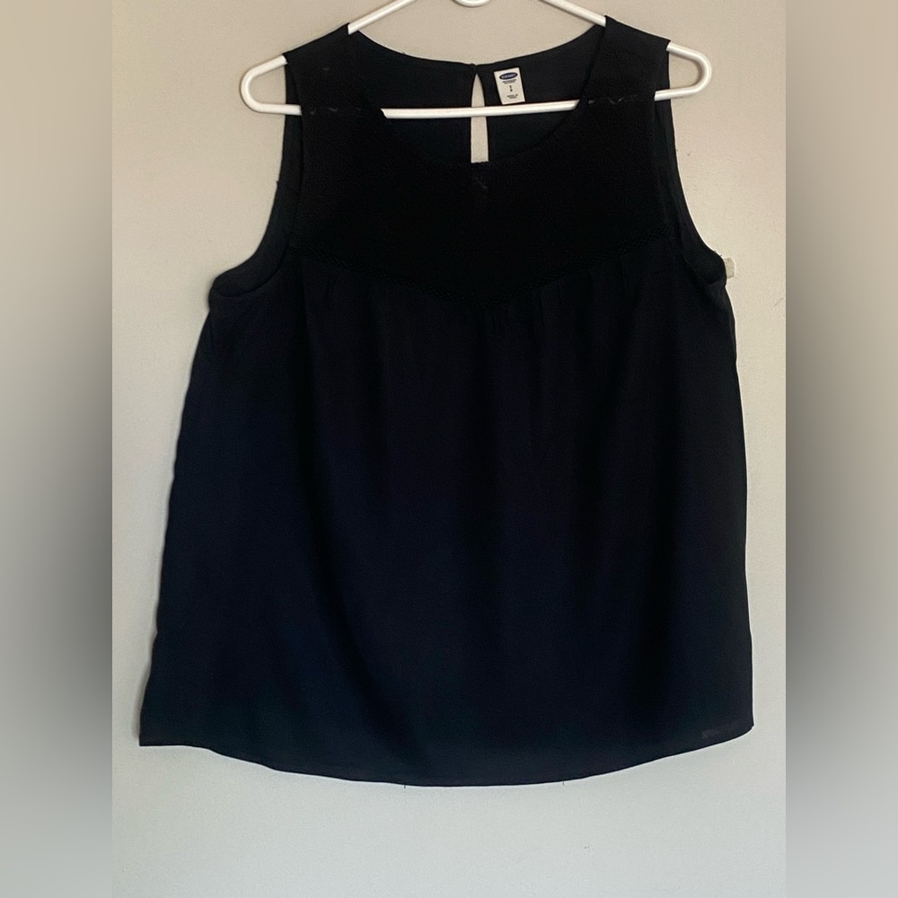 Old‎ Navy Black Tank Top women size sp